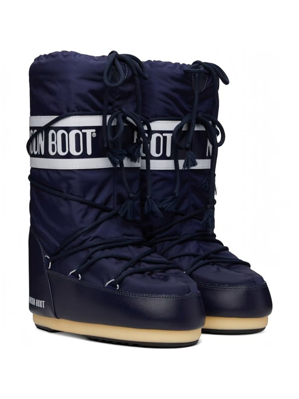 Moon Boot Icon Nylon Navy Men’s Boots EU 45/47 US 11-13 NIB